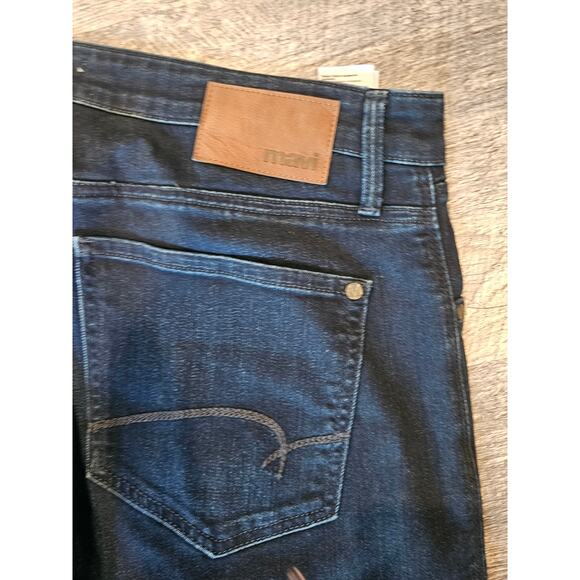 Mavi jeans Zach straight leg strerchy sz 36 x 32 16/18 plus dark wash - Picture 7 of 7